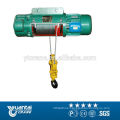 Electric wire rope hoist with free nstallation guide